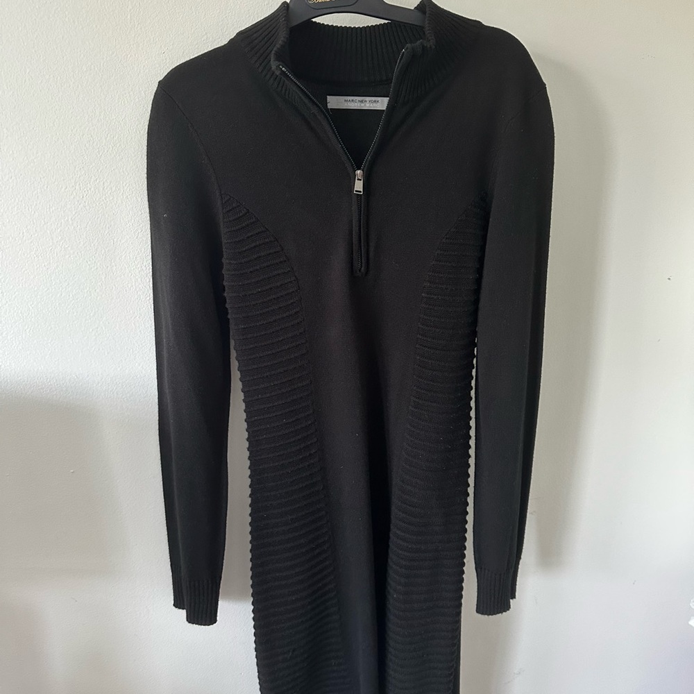 Ruched Zip Dress